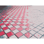 Floor checkered perspective